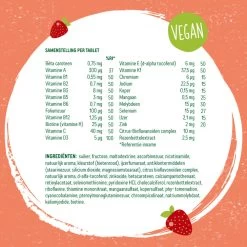 Optimax Kids Multivitaminen Aardbei -Gezondheidsproducten Winkel 1008181 4
