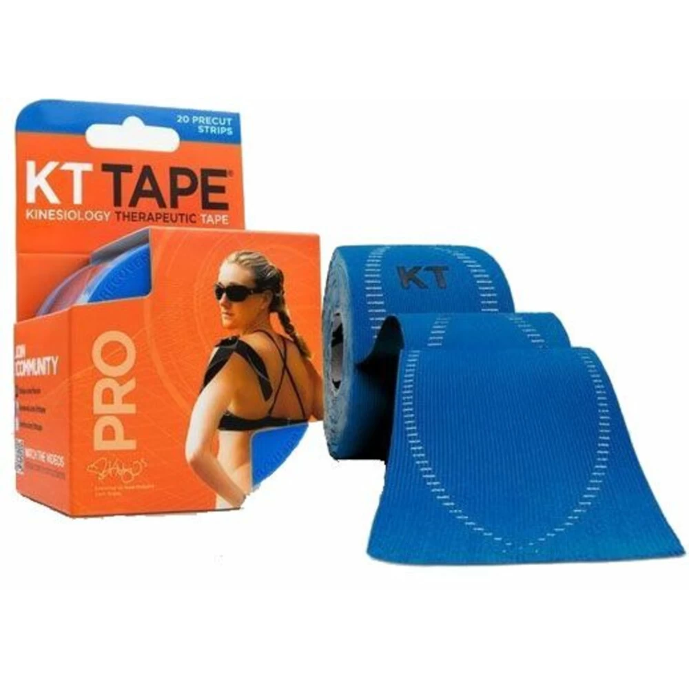 KT Tape Pro Strips Blauw Rol 2 KT Tape Pro Strips Blauw Rol - Afbeelding 2