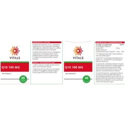 Vitals Coenzym Q10 100 Mg 7 Vitals Coenzym Q10 100 Mg -Gezondheidsproducten Winkel 1023923 4