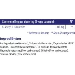 Vitakruid S-Acetyl-L-Glutathion -Gezondheidsproducten Winkel 1023950 5