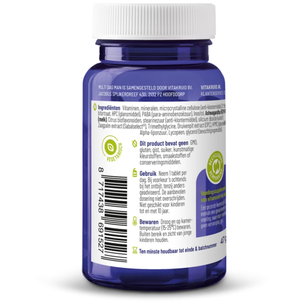 Vitakruid Multi Dag Man 2 Vitakruid Multi Dag Man - Afbeelding 2