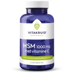 Vitakruid Msm 1000 Mg Vitamine C
