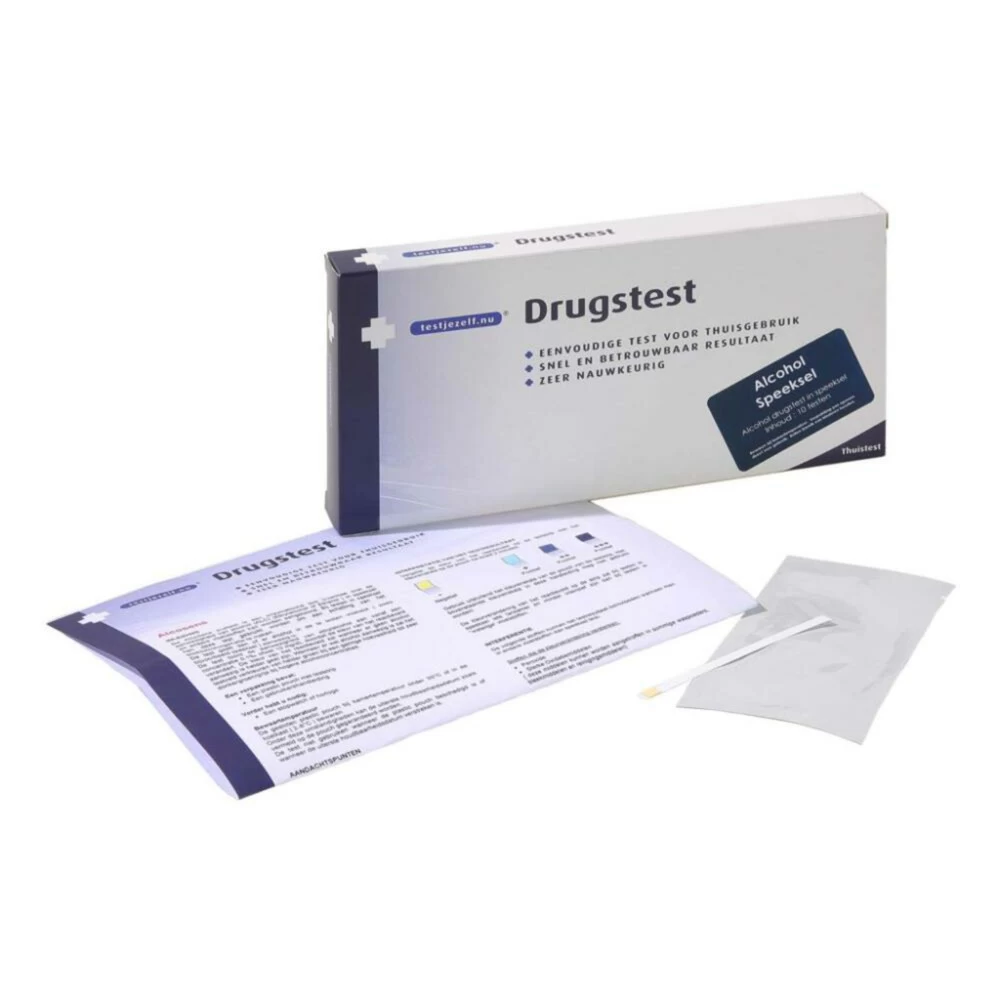 Testjezelf.nu Alcohol Speeksel 1 Testjezelf.nu Alcohol Speeksel