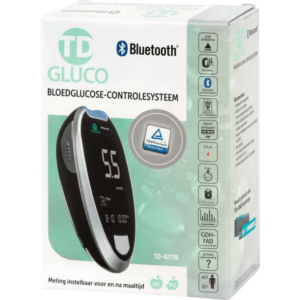 HT One TD-Gluco Bluetooth Startpakket 1 HT One TD-Gluco Bluetooth Startpakket