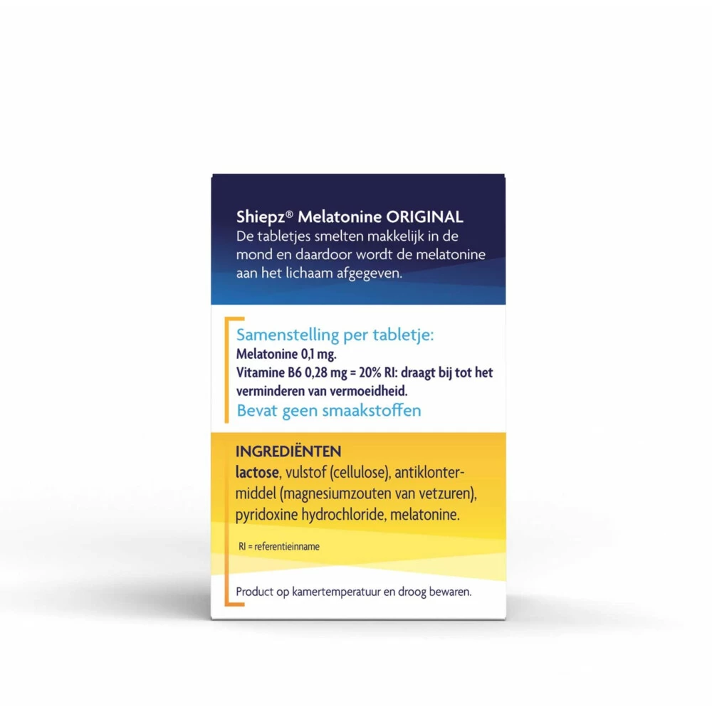 2x Shiepz Melatonine 0.1 Mg Original 4 2x Shiepz Melatonine 0.1 Mg Original - Afbeelding 4