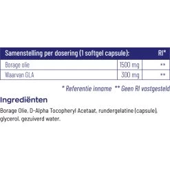 Vitakruid Borage Olie -Gezondheidsproducten Winkel 1035330 5