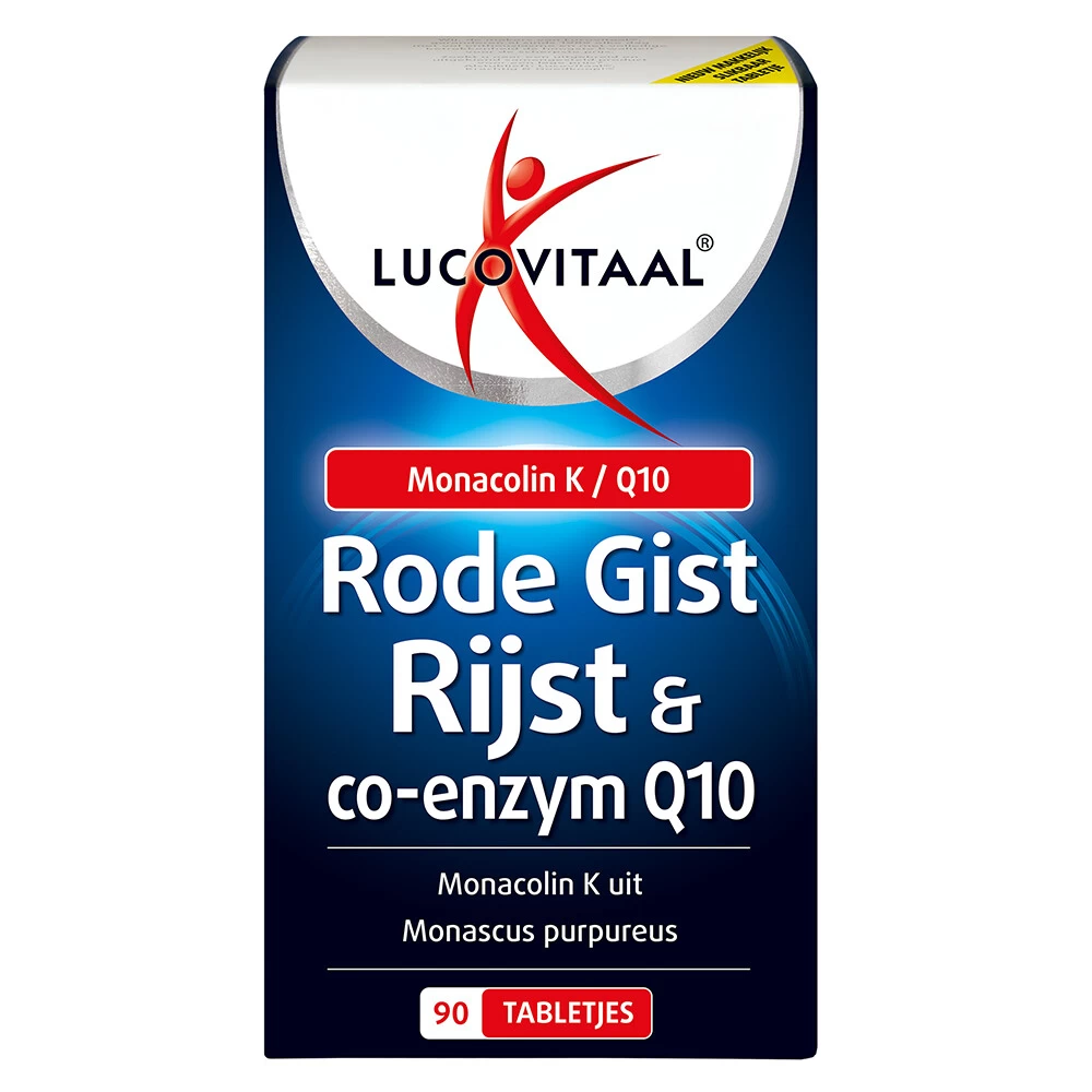 2x Lucovitaal Rode Gist Rijst & Q10 1 2x Lucovitaal Rode Gist Rijst & Q10