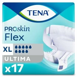 3x TENA Flex Proskin Ultima Extra Large