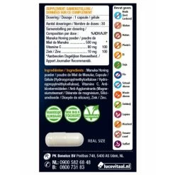 Lucovitaal Manuka Honing Zink 6 Lucovitaal Manuka Honing Zink -Gezondheidsproducten Winkel 1049180 3