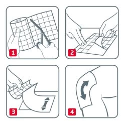 3x Leukoplast Fixomull Stretch Fixatiepleister 10 Cm X 10 M -Gezondheidsproducten Winkel 1050296 4