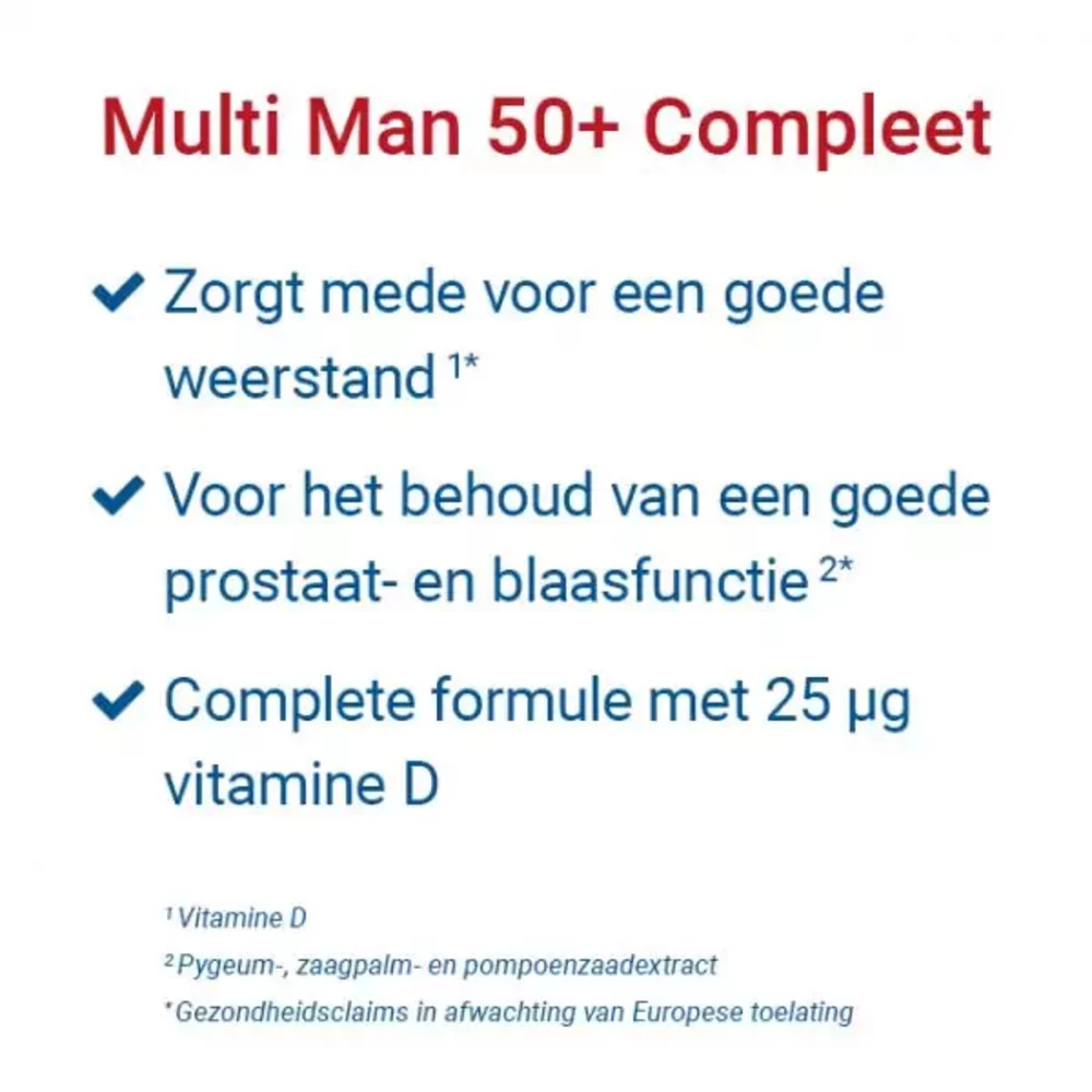 Vitalize Multi Man 50+ 2 Vitalize Multi Man 50+ - Afbeelding 2