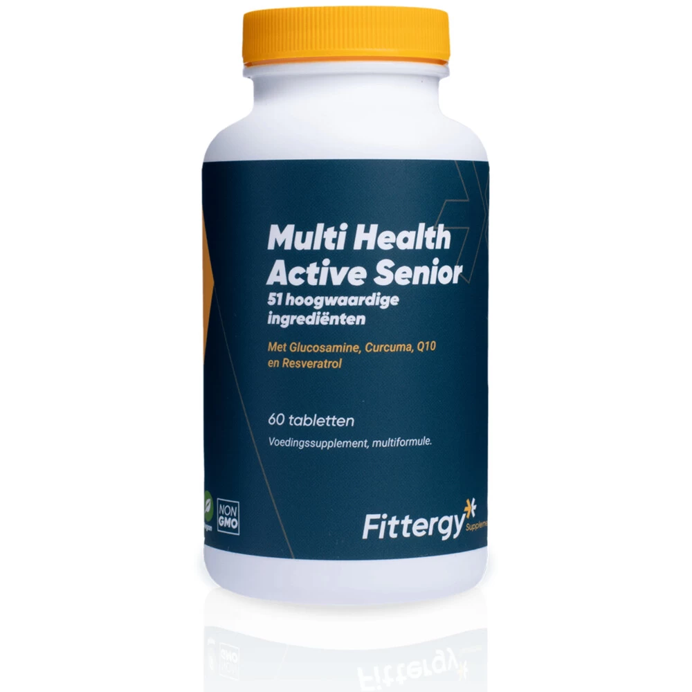 Fittergy Supplements Multi Health Active Senior 1 Fittergy Supplements Multi Health Active Senior
