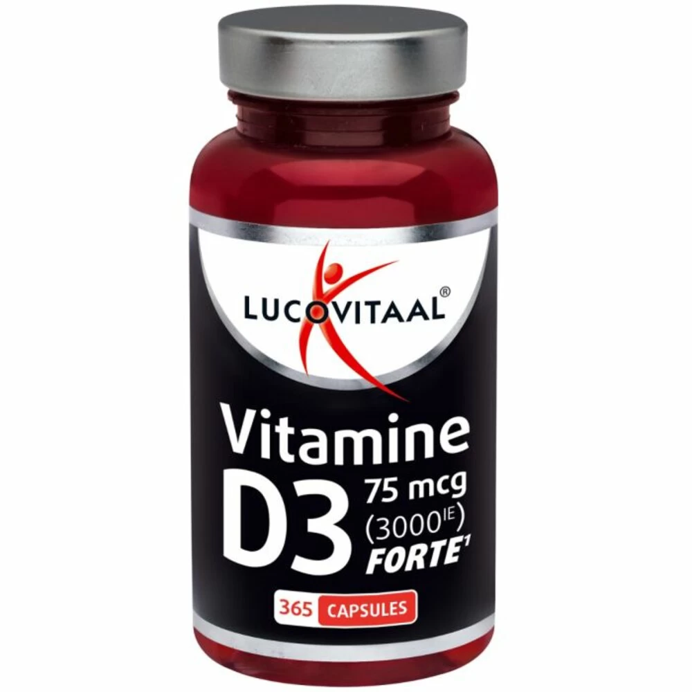 Lucovitaal Vitamine D3 D3 75mcg (3000IE) Forte 2 Lucovitaal Vitamine D3 D3 75mcg (3000IE) Forte - Afbeelding 2