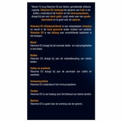 Lucovitaal Vitamine D3 D3 75mcg (3000IE) Forte 9 Lucovitaal Vitamine D3 D3 75mcg (3000IE) Forte -Gezondheidsproducten Winkel 1067595 4 1