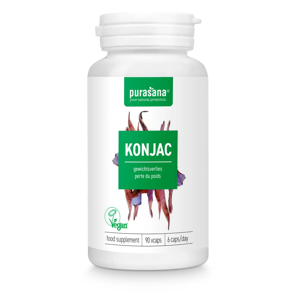 Purasana Konjak Extract 530 Mg 5 Purasana Konjak Extract 530 Mg - Afbeelding 5