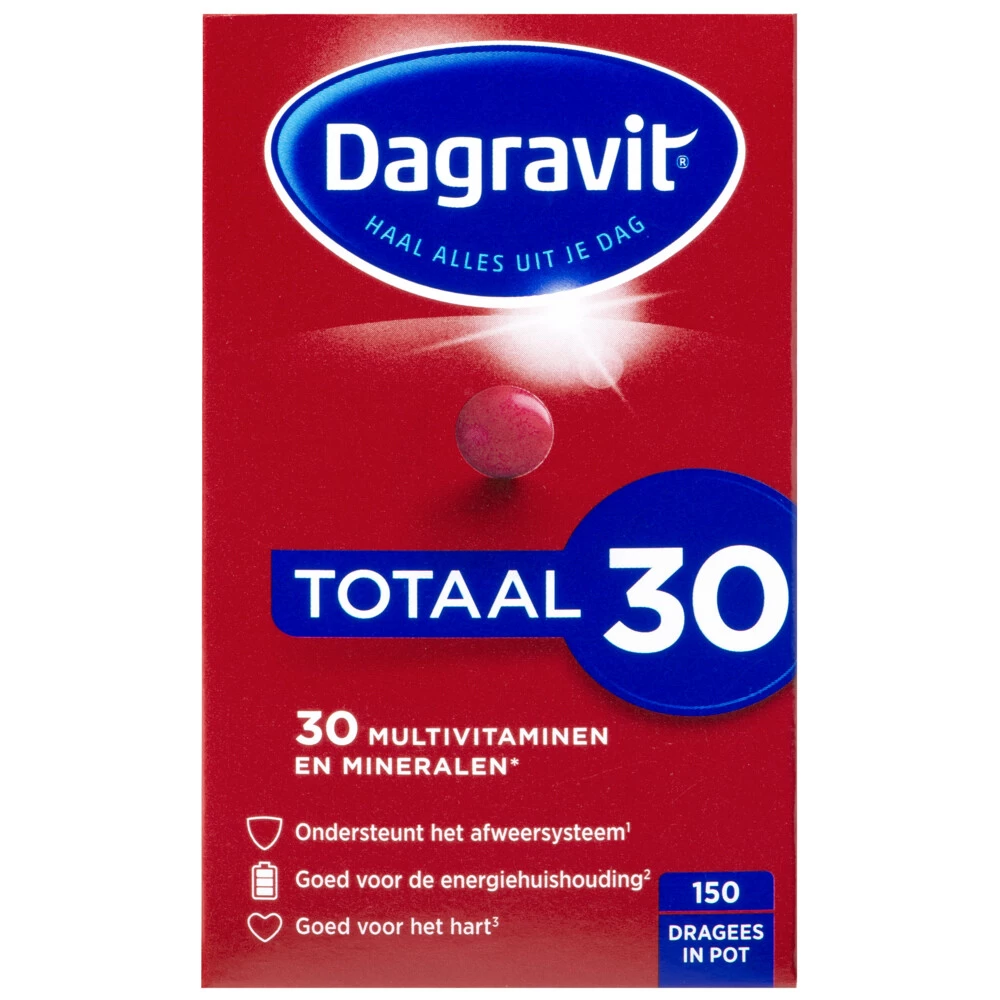 Dagravit Totaal 30 Dispenser Navulling 1 Dagravit Totaal 30 Dispenser Navulling