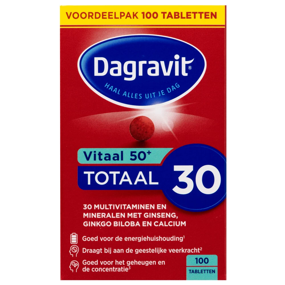 Dagravit Totaal 30 Vitaal 50+ 1 Dagravit Totaal 30 Vitaal 50+