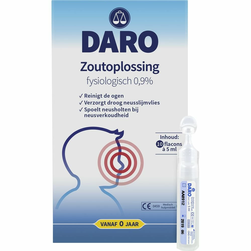 3x Daro Fysiologische Zoutoplossing 2 3x Daro Fysiologische Zoutoplossing - Afbeelding 2