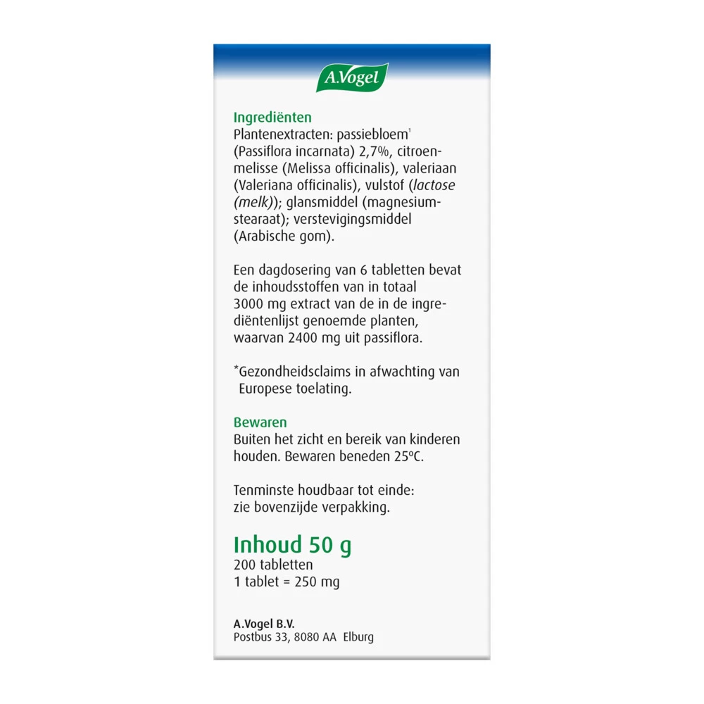 A.Vogel Passiflora Rustgevend 5 A.Vogel Passiflora Rustgevend - Afbeelding 5