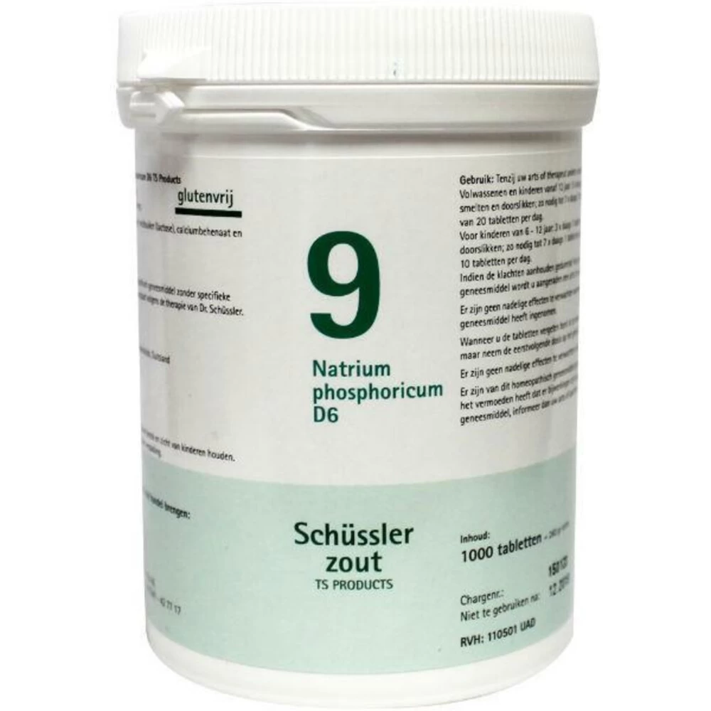 Pfluger Schussler Zout Nr 9 Natrium Phosphoricum D6 1 Pfluger Schussler Zout Nr 9 Natrium Phosphoricum D6