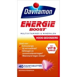 2x Davitamon Energie Boost Forte Bosvruchten