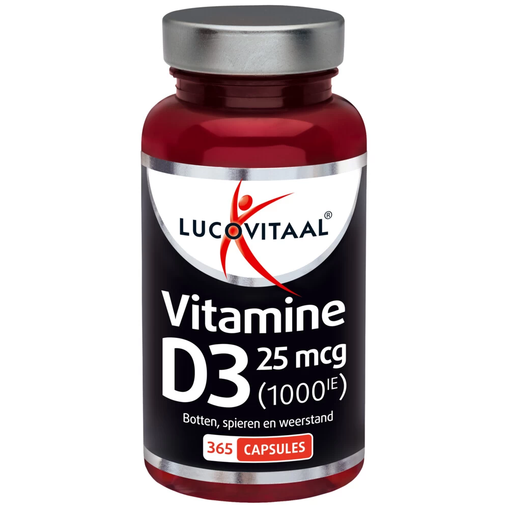 Lucovitaal Vitamine D3 25mcg 2 Lucovitaal Vitamine D3 25mcg - Afbeelding 2