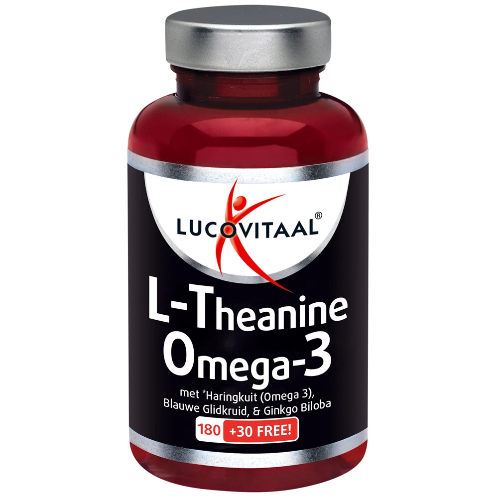 Lucovitaal L-theanine Omega 3 1 Lucovitaal L-theanine Omega 3