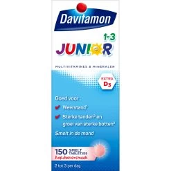 Davitamon Junior 1+ Multivitamines En Mineralen