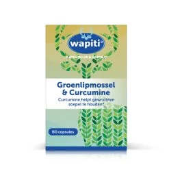 Gezondheidsproducten Winkel 14 2x Wapiti Groenlipmossel Curcum