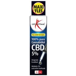 Lucovitaal CBD Cannabidiol Olie 5%
