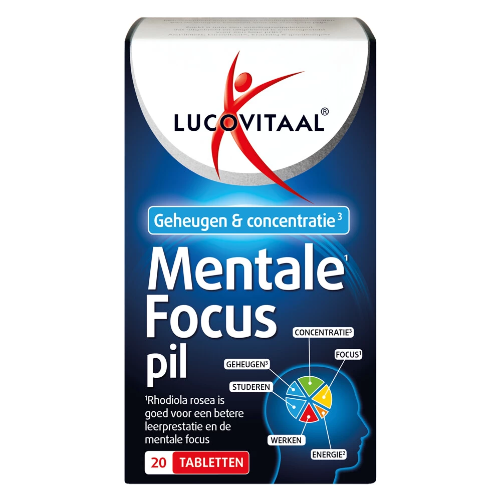 Lucovitaal Mentale Focus Pil 1 Lucovitaal Mentale Focus Pil
